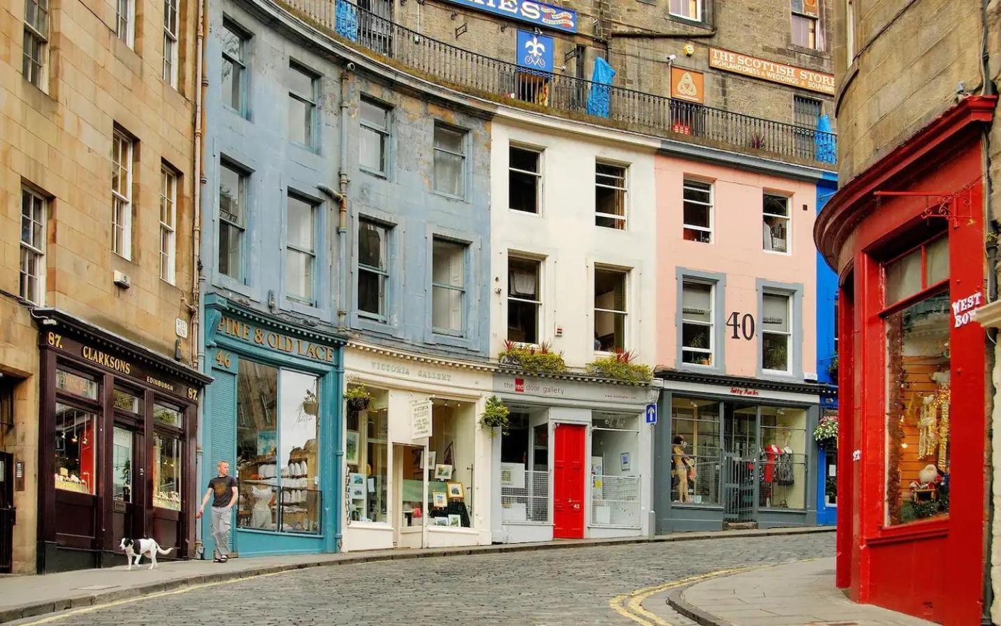 3 Bedrooms Flat In Central Edinburgh Old Town Sleeps 6 ภายนอก รูปภาพ